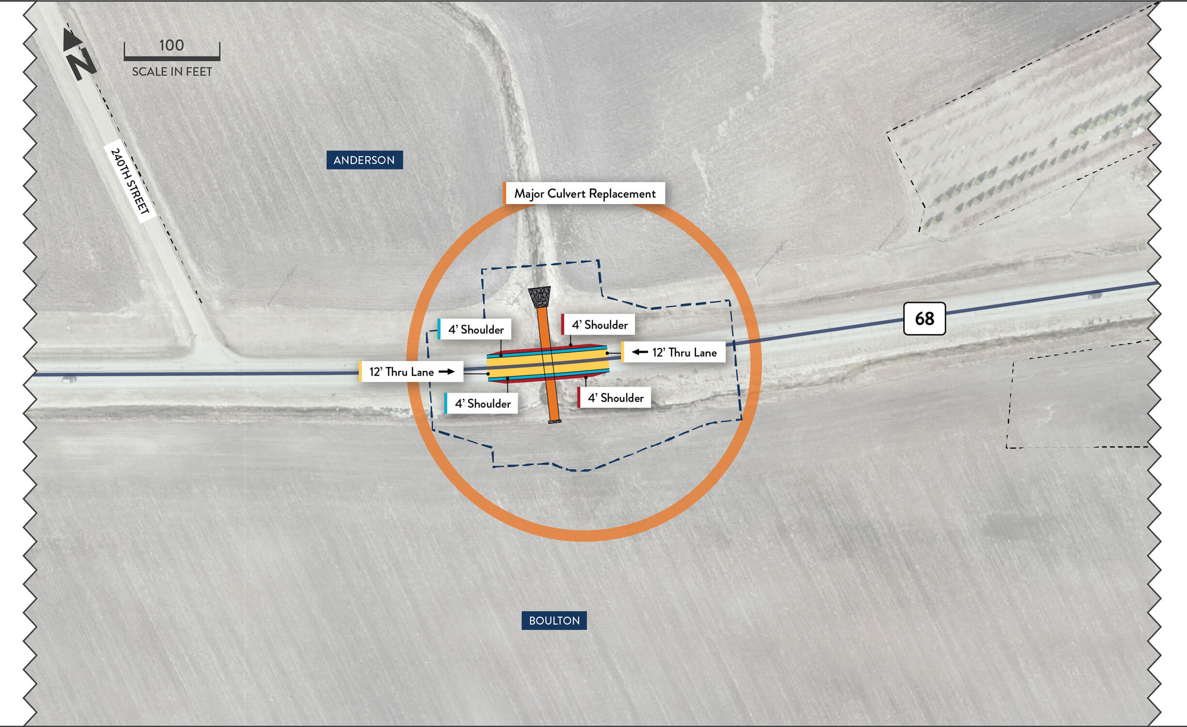 Segment 2 map of construction details